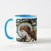 Gestaltter Glass Angel Tasse (Links)