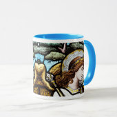 Gestaltter Glass Angel Tasse (VorderseiteRechts)
