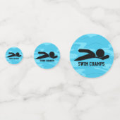 Gestalttisch für Schwimmbecken Konfetti (Vorderseiten)