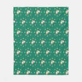 Gestaltung der Blume Fleecedecke (Vorderseite)