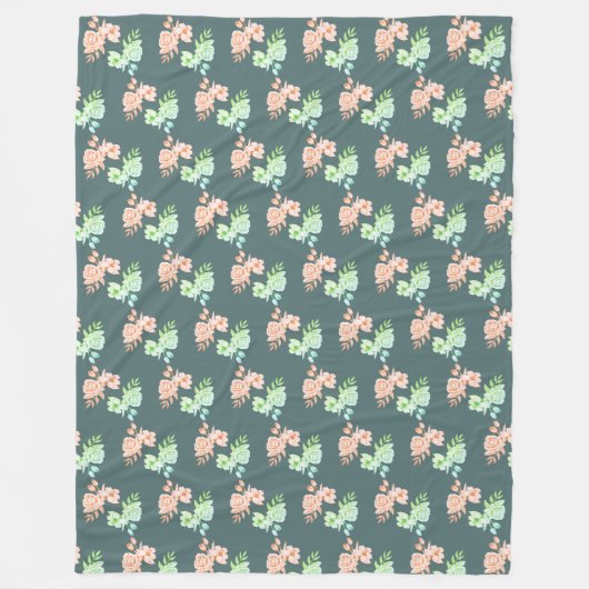 Gestaltung der Blume Fleecedecke (Vorderseite)