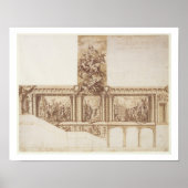 Gestaltung der Deckwände und der Treppe (Stift, br Poster (Vorne)