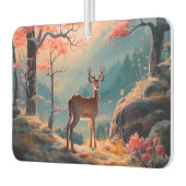 Gestaltung der Hirschwaldszene im Herbst Autolufterfrischer (Links)