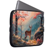 Gestaltung der Hirschwaldszene im Herbst Laptopschutzhülle (Vorne Rechts)
