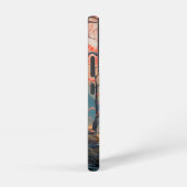 Gestaltung der Hirschwaldszene im Herbst Samsung Galaxy Hülle (Rechte Seite)