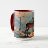 Gestaltung der Hirschwaldszene im Herbst Tasse (Vorderseite Links)