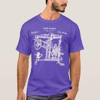 Gestaltung der Kaffeemaschine T-Shirt