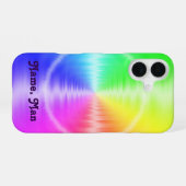 Gestaltung der Krawatte - iPhone 16 Hülle (Rückseite (Horizontal))