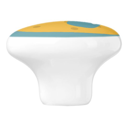 Gestaltung der Küstengebiete, Flip Flops Keramikknauf (Seitenansicht)