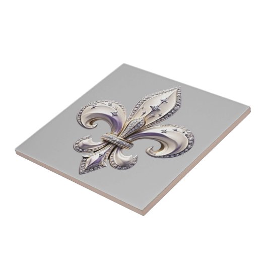 Gestaltung der Lilien Fliese (Seite)