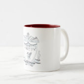 Gestaltung der Liverpool fc-Tasse Zweifarbige Tasse (VorderseiteRechts)