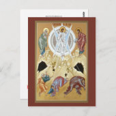 Gestaltung der Lord Prayer Card Postkarte (Vorne/Hinten)