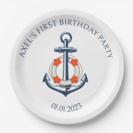 Gestaltung der Papiertafel für die Schönheitstorte Pappteller