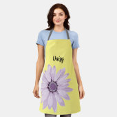 Gestaltung der pastelförmigen Blume - Name anpasse Schürze (Getragen)