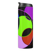 Gestaltung der Regenbogenfarben Thermosbecher (Nach rechts gedreht)