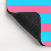 Gestaltung der rosa und blauen Streifen Mousepad (Ecke)
