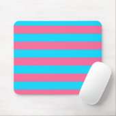 Gestaltung der rosa und blauen Streifen Mousepad (Mit Mouse)