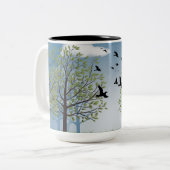 Gestaltung der Tasse der Natur (Vorderseite Links)