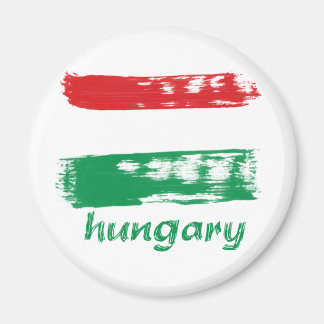 Gestaltung der ungarischen Flagge Magnet