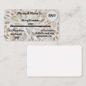 Gestaltung der Visitenkarte (Vorne/Hinten)