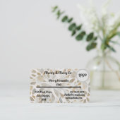 Gestaltung der Visitenkarte (Stehend Vorderseite)