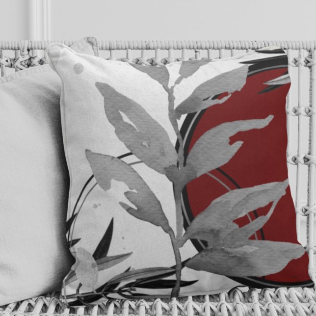 Gestaltung der Wasserfarben und des Kreises Kissen (Von Creator hochgeladen)