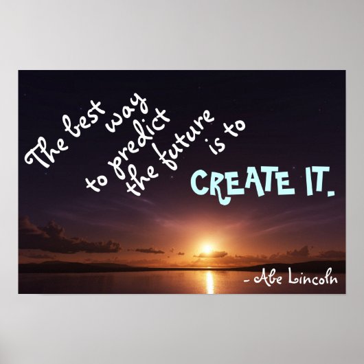 Gestaltung der Zukunft Poster (Vorne)