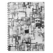 Gestaltung des digitalen Stadtverkehrs Notizblock (Vorderseite)