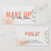 Gestaltung des minimalistischen Bambusstils Visitenkarte (Vorne/Hinten)