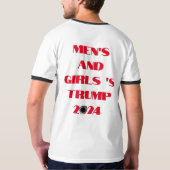 Gestaltung des politischen Shirts der USA (Schwarz voll)