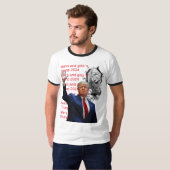 Gestaltung des politischen Shirts der USA (Vorne ganz)