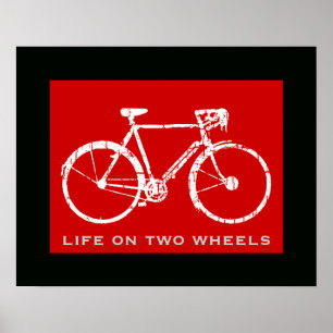 Gestaltung des Radsportdrucks Poster