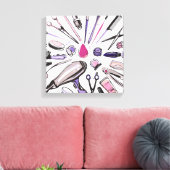 Gestaltung des Schaltkreises Leinwanddruck (Insitu (Wohnzimmer))