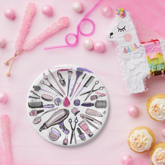 Gestaltung des Schaltkreises Pappteller (Party)