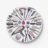 Gestaltung des Schaltkreises Pappteller (Vorderseite)