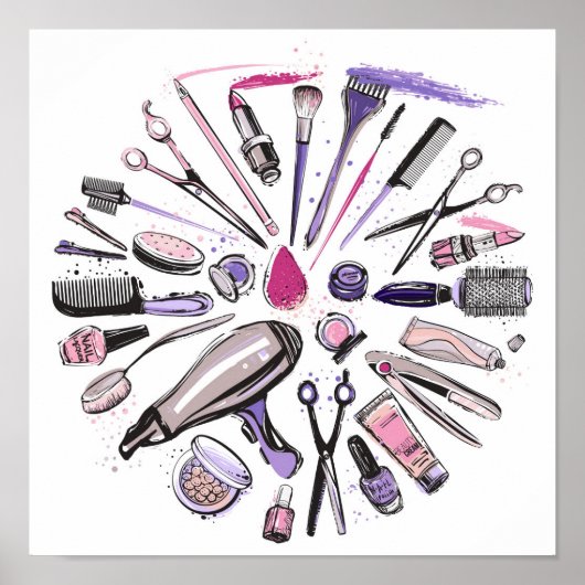 Gestaltung des Schaltkreises Poster (Vorne)