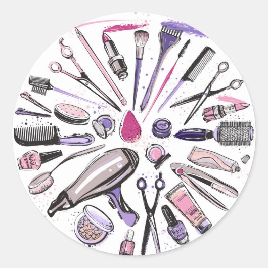 Gestaltung des Schaltkreises Runder Aufkleber (Vorderseite)