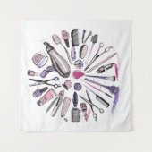 Gestaltung des Schaltkreises Wandteppich (Vorderseite (Horizontal))