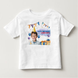 Gestaltung des T - Shirt zum Geburtstag von Kinder