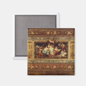 Gestaltung des Vorhangs in der Dresdner Oper Magnet (Vorderseite/Rückseite)