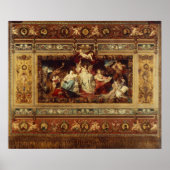 Gestaltung des Vorhangs in der Dresdner Oper Poster (Vorne)