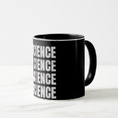 Gestaltung des wissenschaftlichen Textes Tasse (VorderseiteRechts)