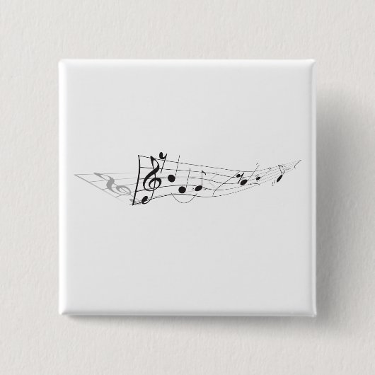 Gestaltung eines sich drehenden Musikalschlages Button (Vorderseite)