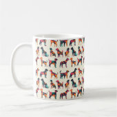Gestaltung geometrischer Silhouetten Kaffeetasse (Links)