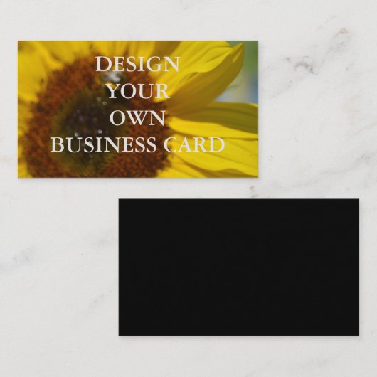 Gestaltung Ihrer eigenen Visitenkarte (Vorne/Hinten)