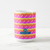 Gestaltung mehrfarbiger Blätter Verwandlungstasse (Zentrum)