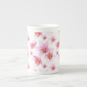 Gestaltung von Aquarellorchideen 15 Porzellantasse (Vorderseite)