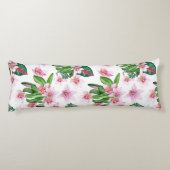 Gestaltung von Aquarellorchideen 30 Seitenschläferkissen (Rückseite)