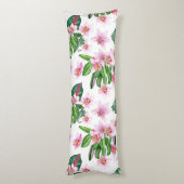 Gestaltung von Aquarellorchideen 30 Seitenschläferkissen (Rückseite (Vertikal))