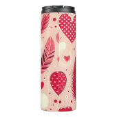 Gestaltung von Feenather und Liebe Thermosbecher (Rückseite)